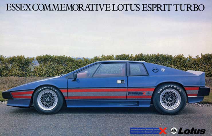 1980 LOTUS ESSEX TURBO ESPRIT Engine Lotus 910 2174 cc fourcylinder inline 