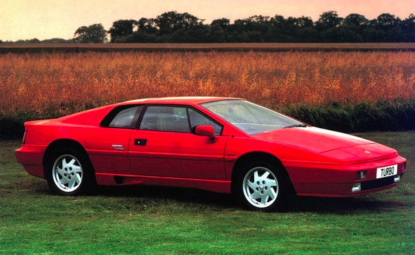 Lotus Esprit turbo Front 3/4 view